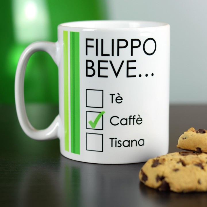 Tazza personalizzata - Bevanda preferita