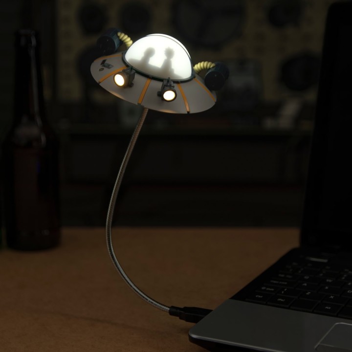 Luce USB Astronave Rick and Morty