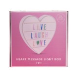 Lampada Cuore personalizzabile