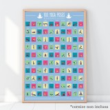 Poster 100 posizioni Yoga