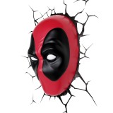 Luce da parete 3D Deadpool