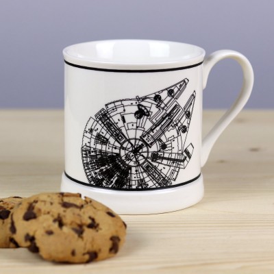 Tazza vintage Millennium Falcon