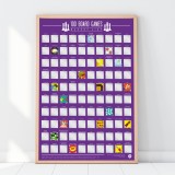 Poster 100 Giochi in scatola da giocare
