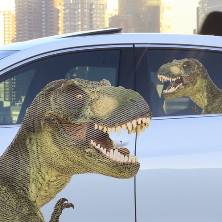 Adesivo da finestrino - T-Rex