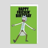 Biglietto di auguri Rick Sanchez