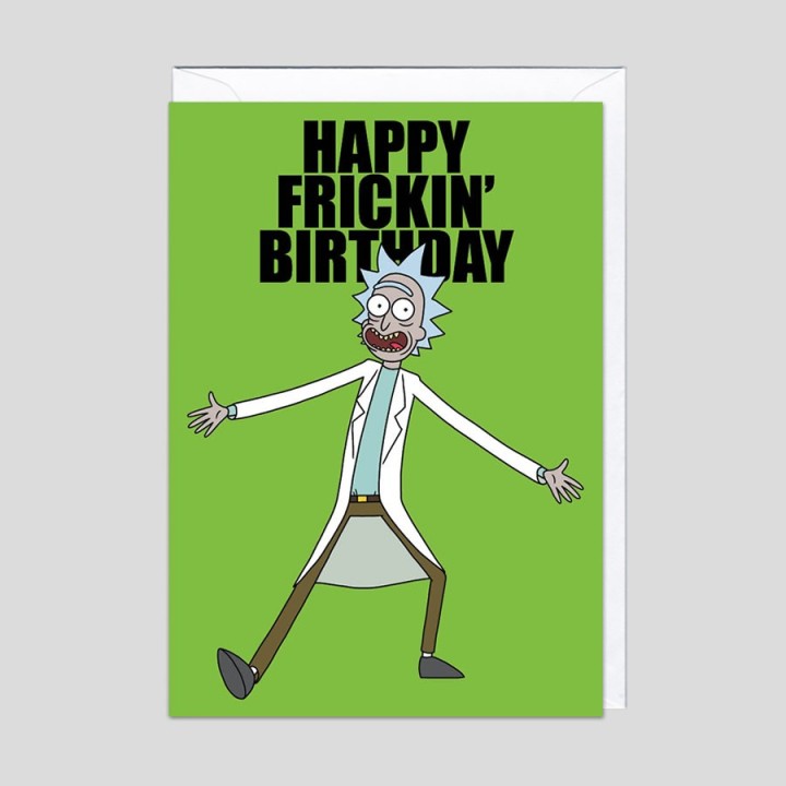 Biglietto di auguri Rick Sanchez