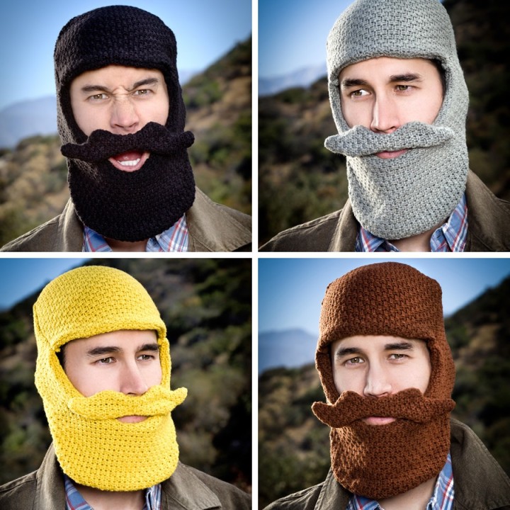 Cappello con Barba mimetico