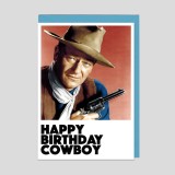 Biglietto di auguri John Wayne