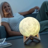 Lampada Luna multicolore