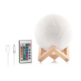 Lampada Luna multicolore