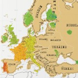 Scratch Map Europa - L'originale