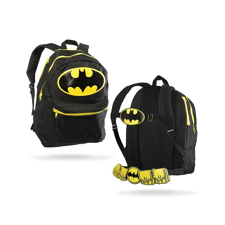 Zaino Batman con ali e cappuccio