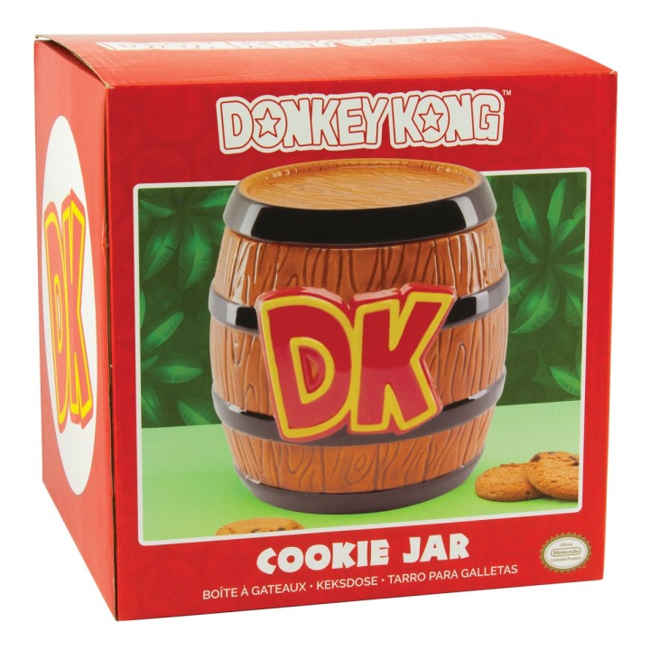 Biscottiera barile Donkey Kong