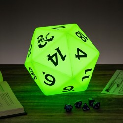 Lampada Dado da 20 D&D