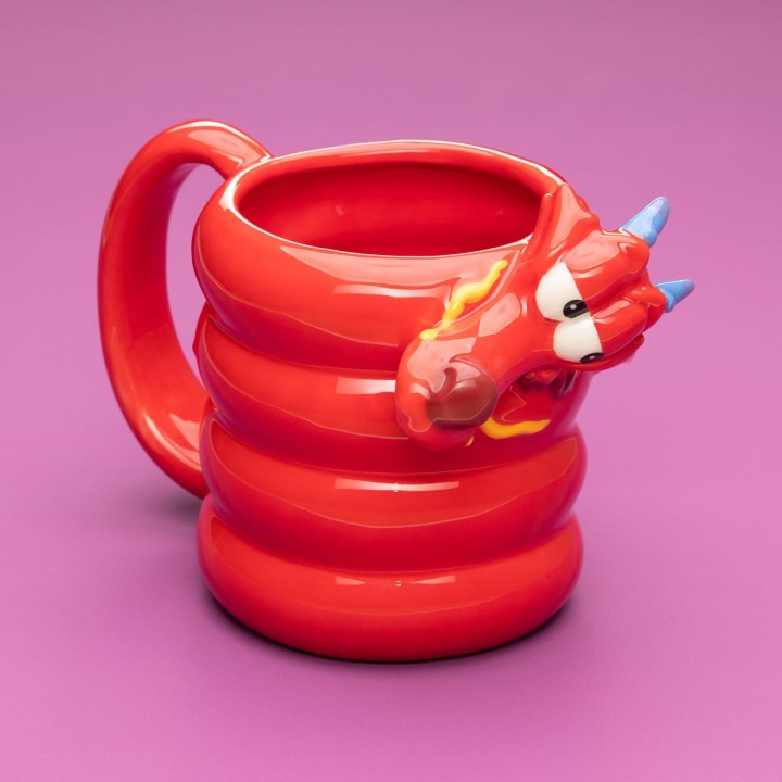 Tazza 3D Mushu di Mulan