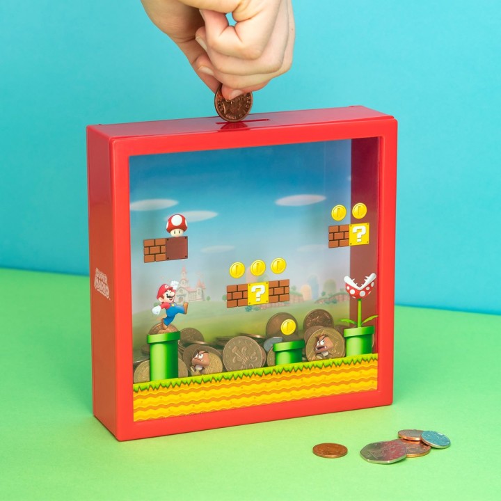Salvadanaio Arcade Super Mario