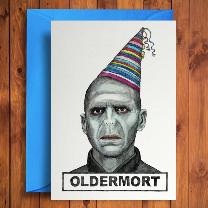 Biglietto di auguri Oldermort