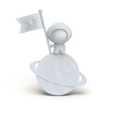 Segnalibro Astronauta
