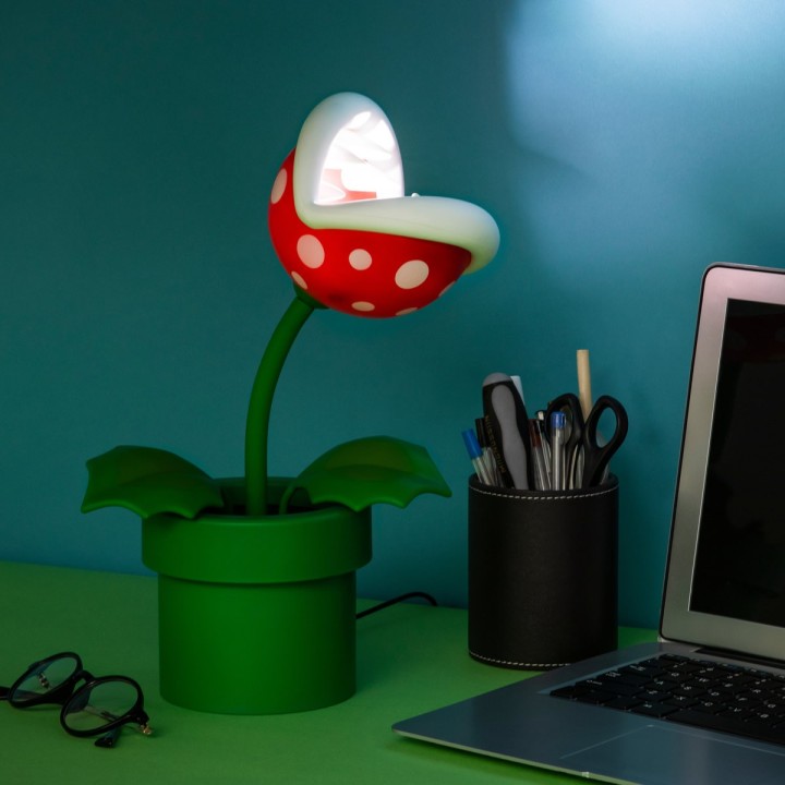Lampada Pianta Piranha - Super Mario