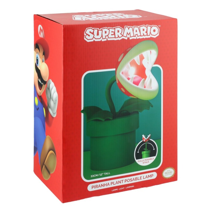 Lampada Pianta Piranha - Super Mario