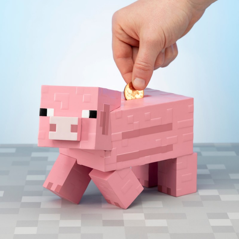 Salvadanaio maiale di Minecraft