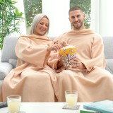 Coperta con le maniche per coppie