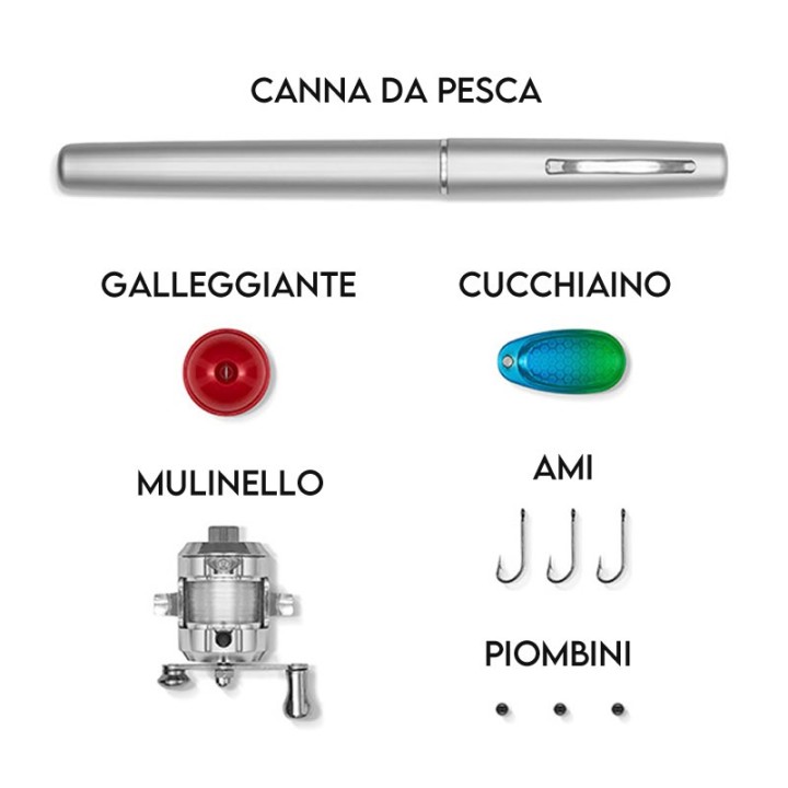 Penna canna da pesca