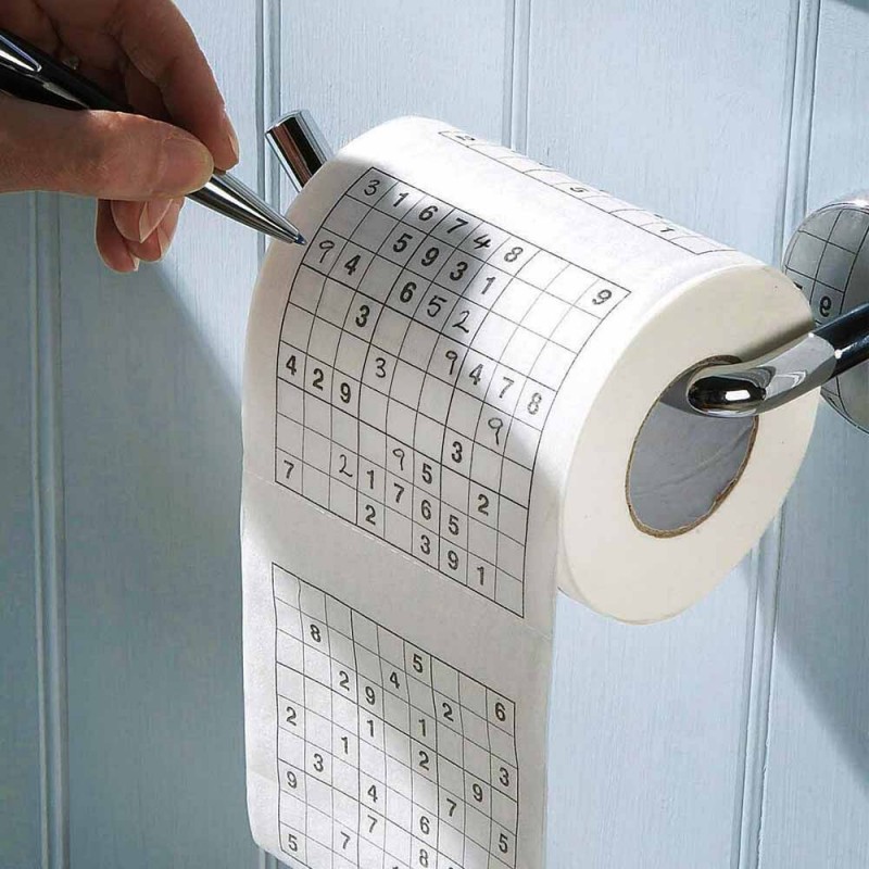 Carta igienica Sudoku