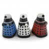 Tris di mini Dalek da bagno