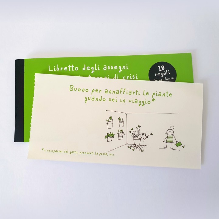 Libretto degli assegni per amici