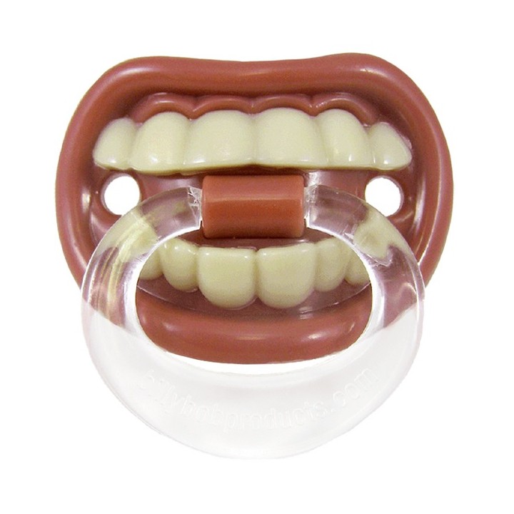 Ciuccio con denti