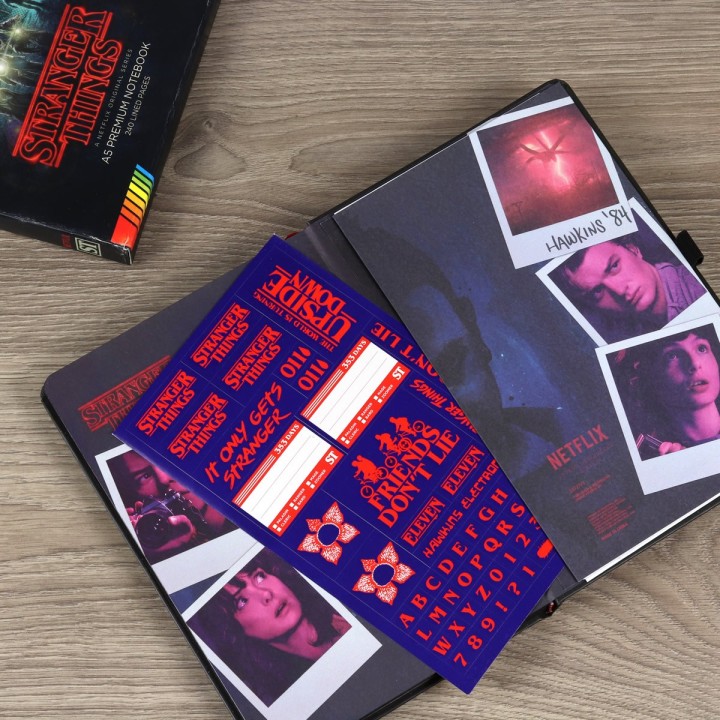 Agenda VHS Stranger Things