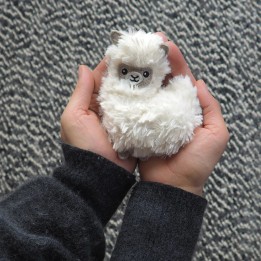 Mini Lama riscaldabile da microonde