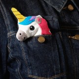 Mini Unicorno riscaldabile da microonde