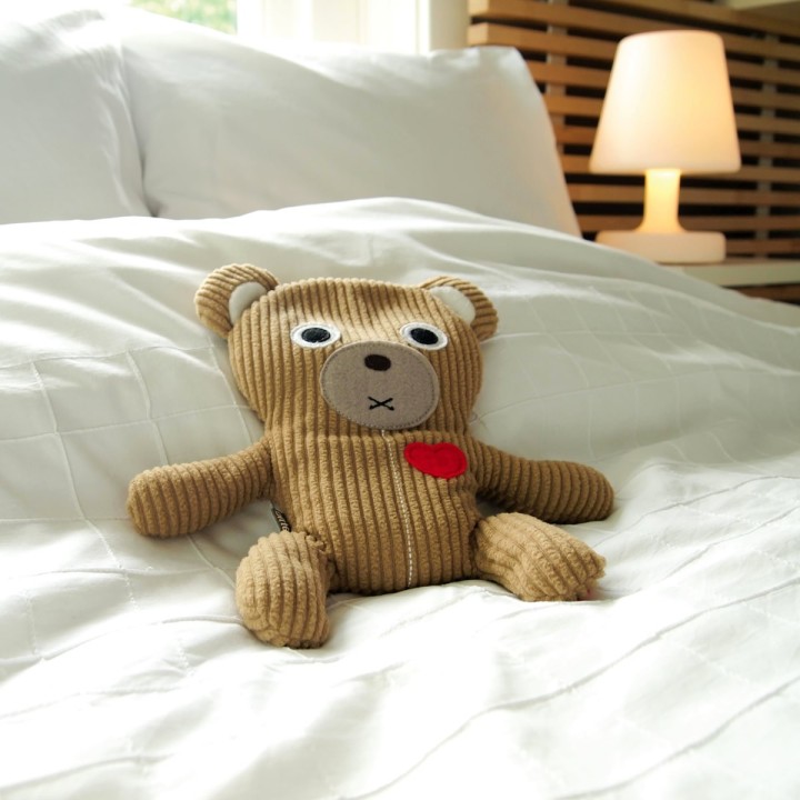 Orso riscaldabile da microonde