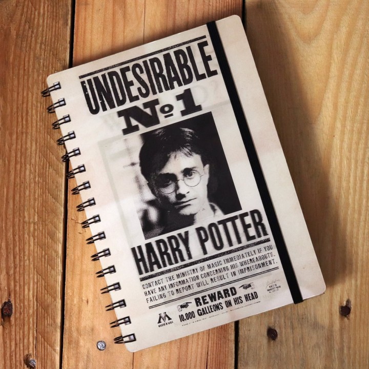 Agenda Harry Potter effetto 3D