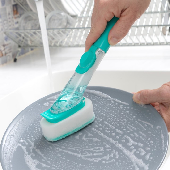 Spazzola lavapiatti porta sapone