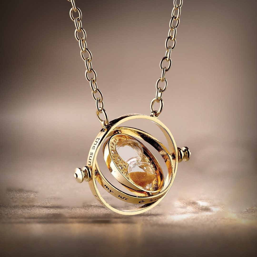 HARRY POTTER REPLICA COLLANA GIRATEMPO HERMIONE