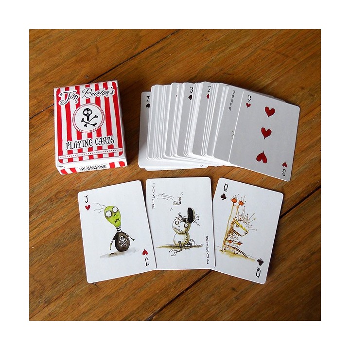 Carte da gioco Tim Burton