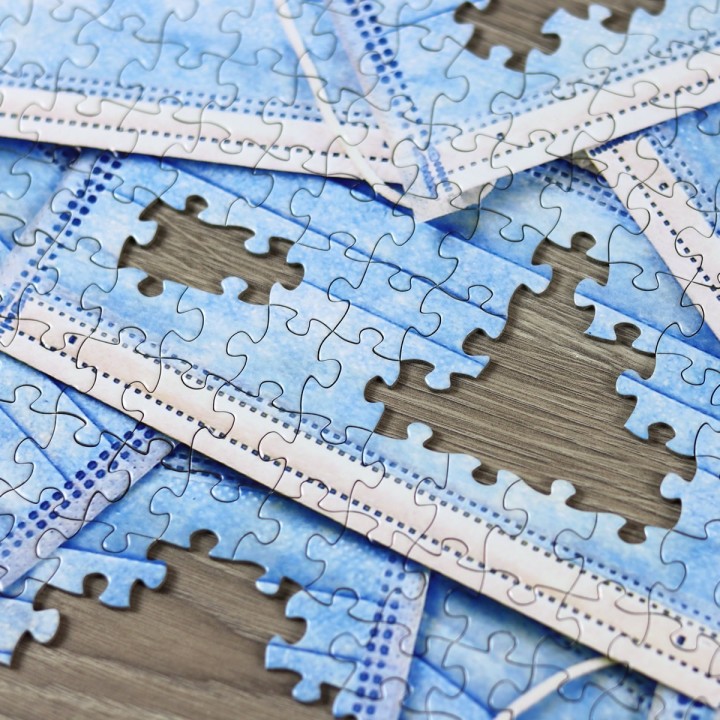 Puzzle Mascherine