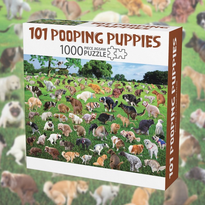 Puzzle Pooping Dogs