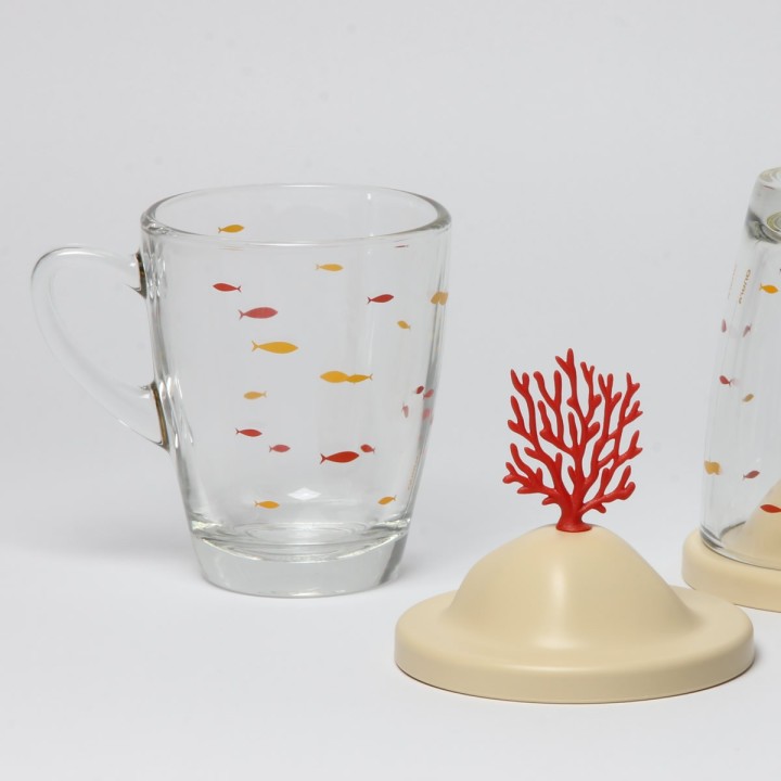 Tazza Corallo