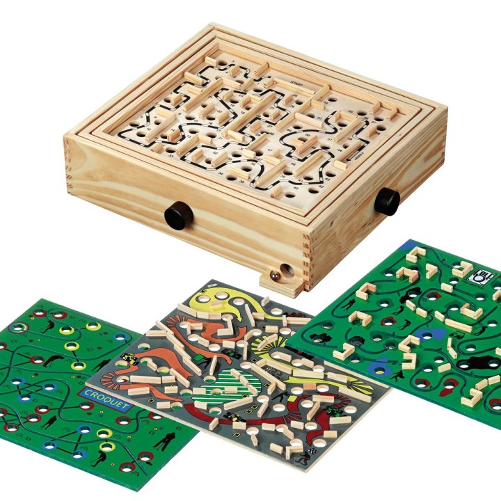 Labirinto in legno intercambiabile