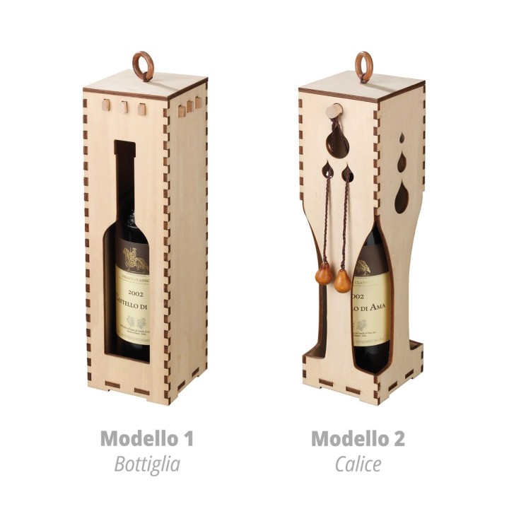 Rompicapo porta bottiglia