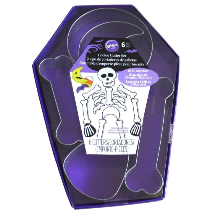 Set di formine Scheletro per Halloween
