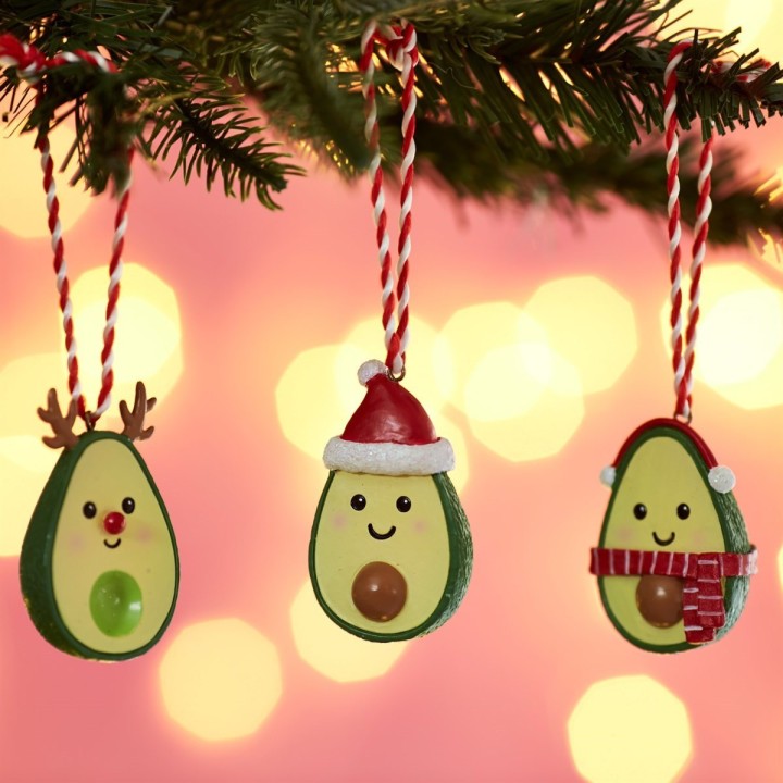 Addobbi di Natale Avocado