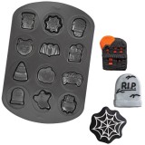Teglia biscotti Halloween