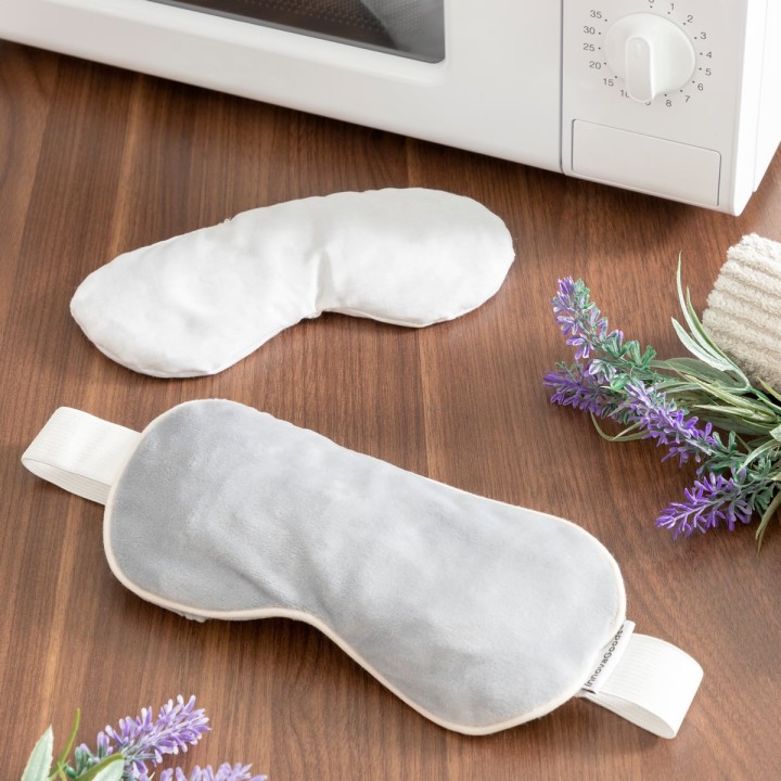 Maschera per occhi riscaldabile