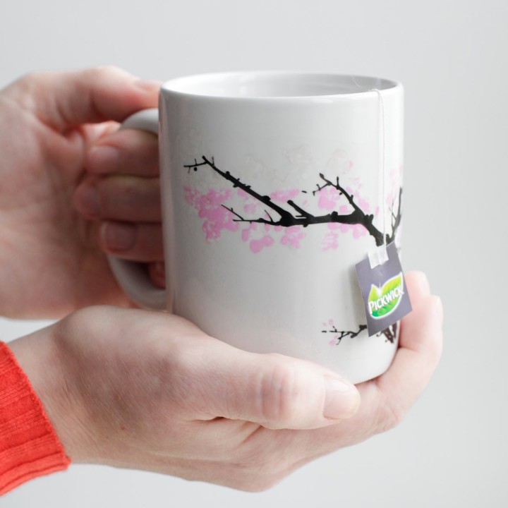 Tazza Sakura termosensibile