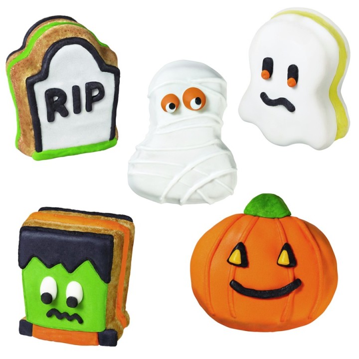 Teglia biscotti Mostri Halloween